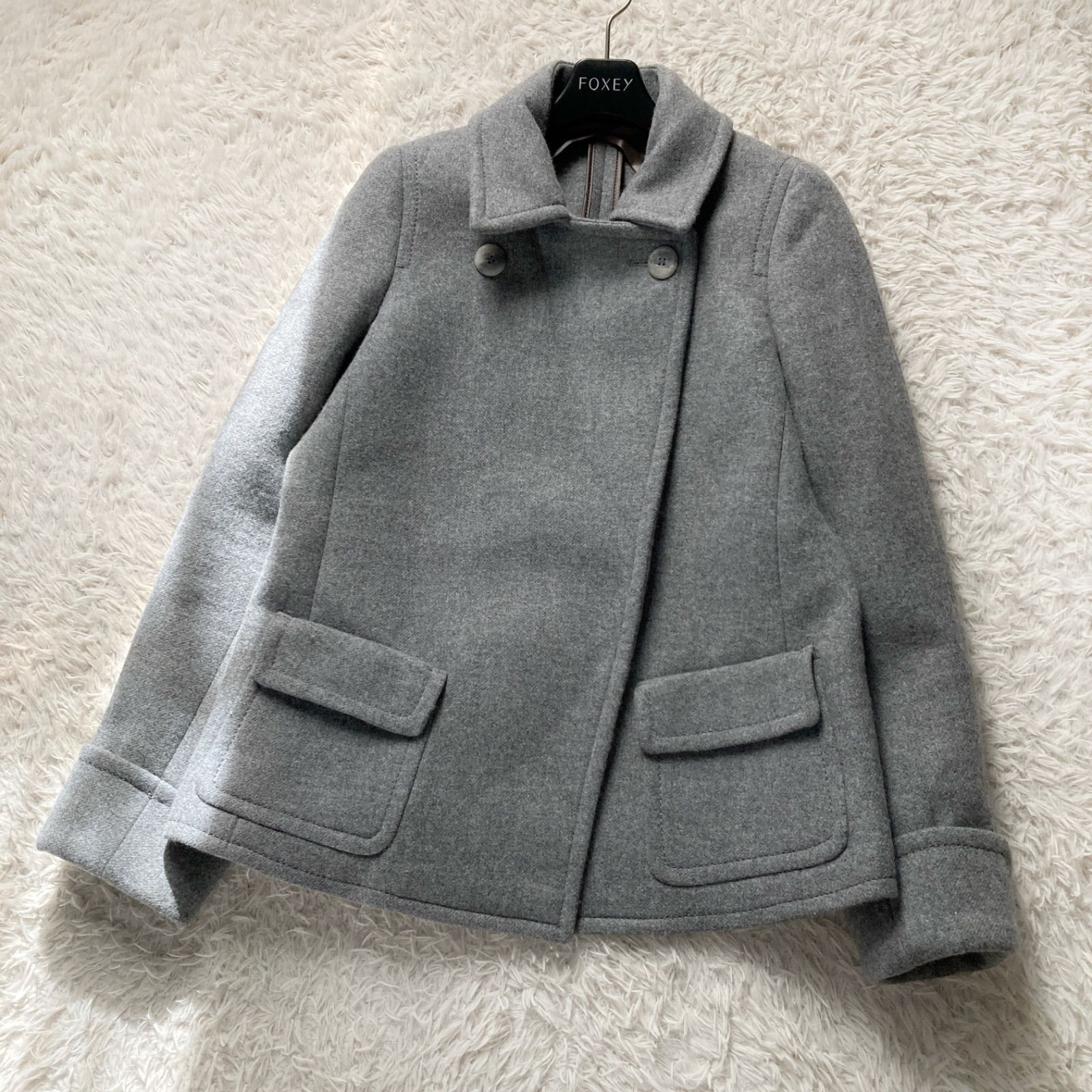 美品 MaxMara マックスマーラ ショートコート 最高級ライン 白タグ