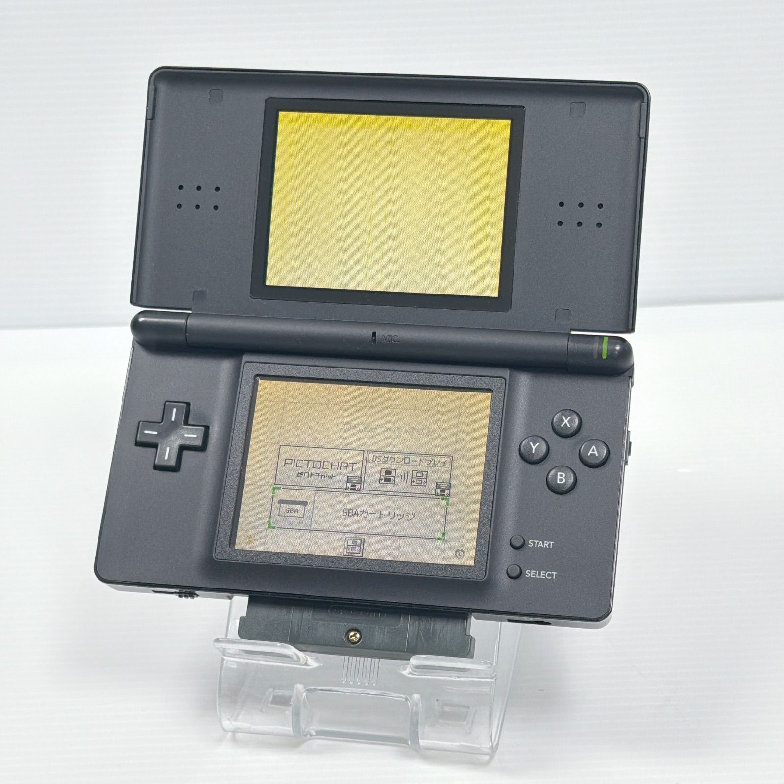 DS Lite ブラック 外装美品 訳あり ゲームボーイマクロ用などに 