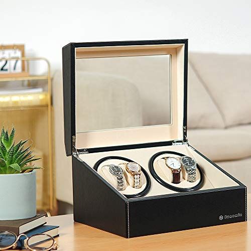 新品】ワインディングマシーン（4本巻き+6本収納） ウォッチワインダー