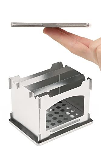 鎌倉NaFro ナフロ タイニーグリルの奇跡 BBQ コンロ 卓上 焚き火台 ソロ チタン 焚火台 軽量 コンパクト 折りたたみ ミニ 薪ストーブ