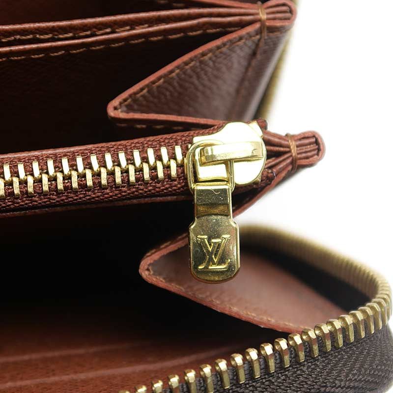 ルイヴィトン ジッピーウォレット M60017 モノグラム ラウンドジップ長