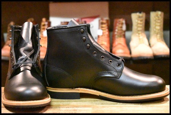 7.5 D ♥ 25年 レッドウィング 9423 ベックマン 黒 ブラック エクスカリバー プレーントゥ 9414 9014 ブーツ redwing FI 246