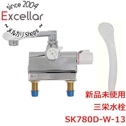 bn 12 開封のみ 三栄水栓 サーモデッキシャワー混合栓 SK 780 D W 13