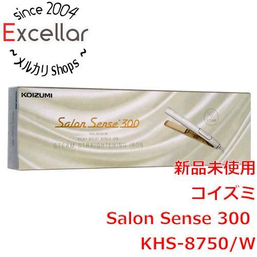 bn 12 KOIZUMI スチームストレートアイロン Salon Sense 300 KHS 8750 W ホワイト