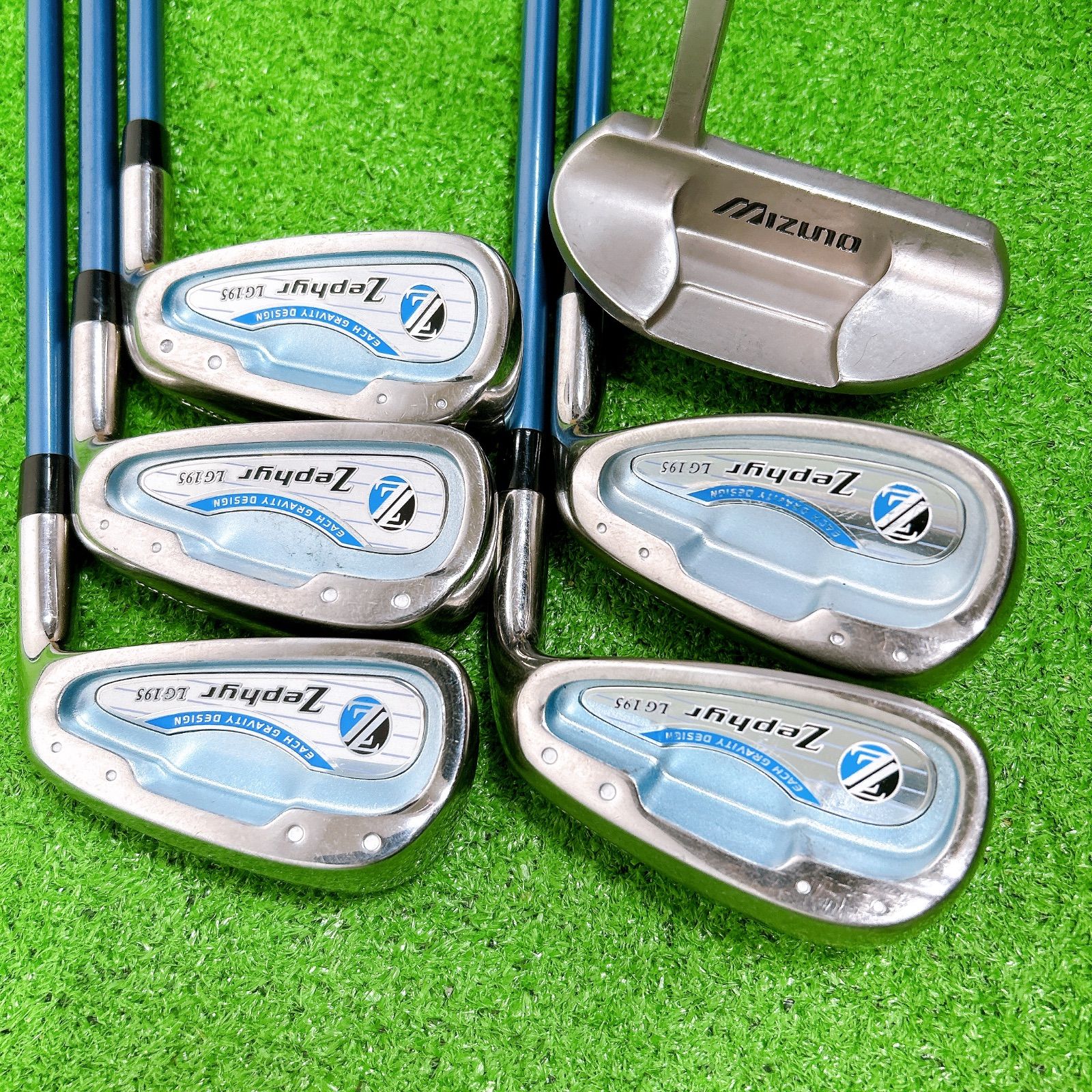 ミズノ ゼファー レディース ゴルフクラブセット 9本 L 初心者 女性