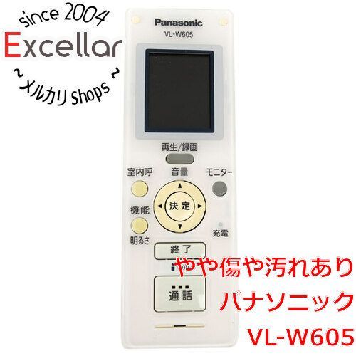 bn 2 Panasonic ワイヤレスモニター子機 VL W 605 本体のみ 本体いたみ