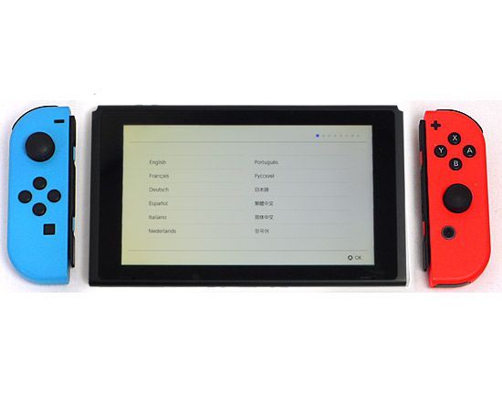 bn 1 任天堂 Nintendo Switch バッテリー拡張モデル HAD-S-KABAA ネオンブルー ネオンレッド 液晶画面いたみ 元箱あり