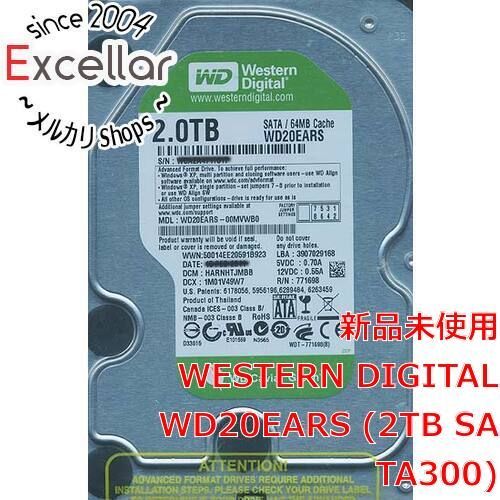 bn 15 Western Digital製HDD 2 TB SATA 300