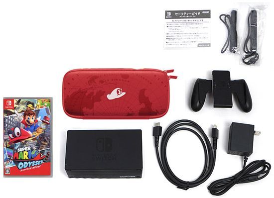  bn 15 任天堂 Nintendo Switch スーパーマリオ オデッセイセット HAC-S-KADEE Joy-Conなし 元箱あり 本体(Nintendo Switch) Nintendo Switch
