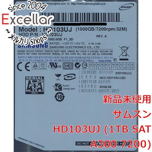 bn 2 Samsung製HDD HD 103 UJ 1 0 TB SATA 300 7200 rpm