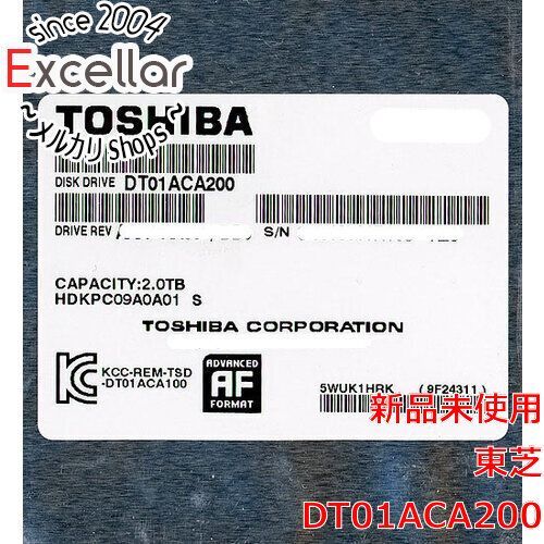 bn 6 TOSHIBA製HDD 2 TB SATA 600 7200