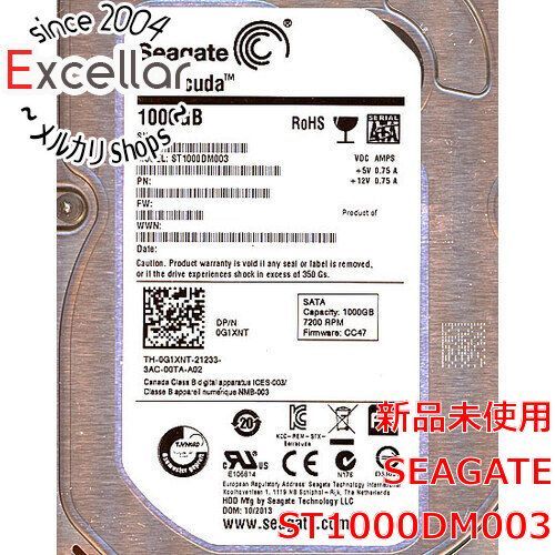 bn 9 SEAGATE製HDD 1 TB SATA 600 7200