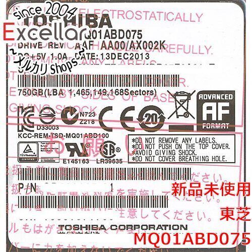 bn 16 TOSHIBA 東芝 ノート用HDD 2 5 inch 750 GB
