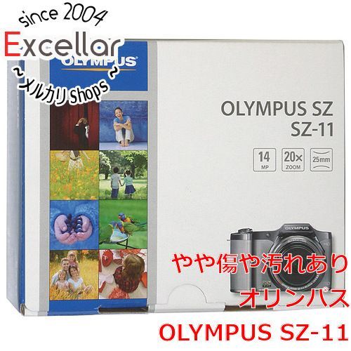 bn:18] OLYMPUS デジカメ SZ-11 SLV 1400万画素 元箱あり - メルカリ
