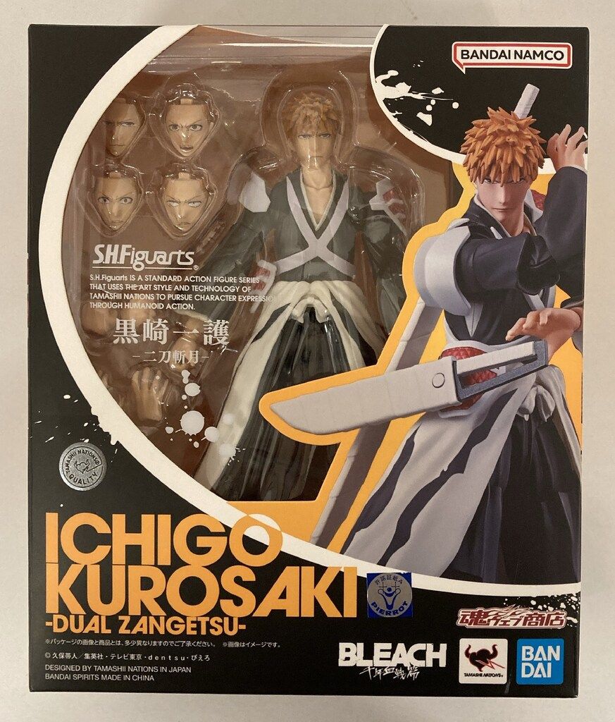 BANDAI SPIRITS S H Figuarts 黒崎一護 二刀斬月