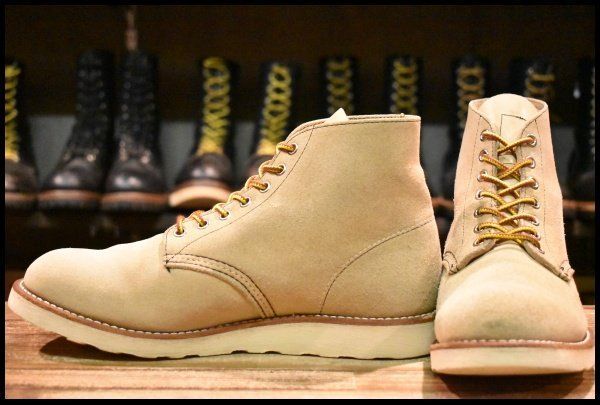 9 D 12年 レッドウィング 8167 スエード アイリッシュセッター ホーソーンアビレーン 編み上げ ブーツ redwing FL 369