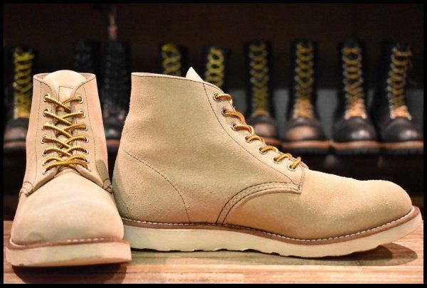 9 D 12年 レッドウィング 8167 スエード アイリッシュセッター ホーソーンアビレーン 編み上げ ブーツ redwing FL 369