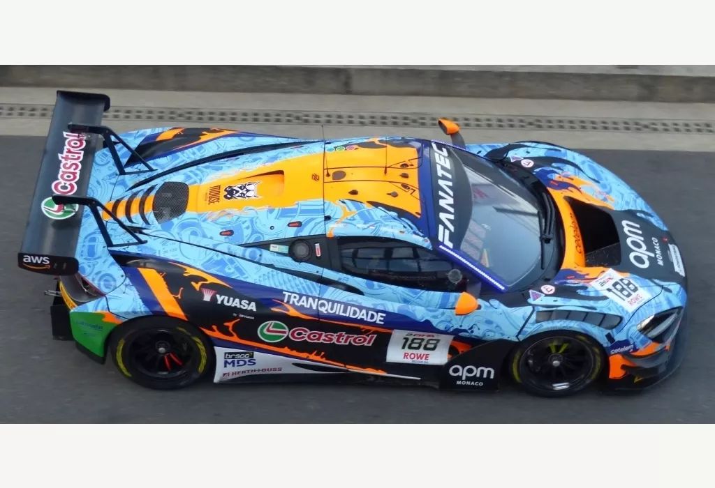 ミニカー 1|43 McLaren 720 S GT 3 EVO 188 Garage 59 24 H Spa 2025 A. Smalley - M. Ramos L. Prette Kirchhofer SB 814