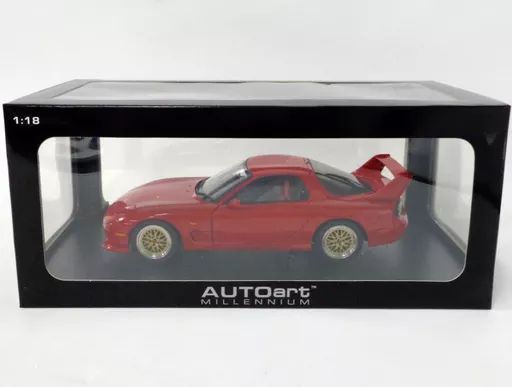 ミニカー 1|18 マツダ アンフィニ RX-7 FD 3 S チューンド バージョン ビンテージレッド 75969
