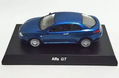 中古】ミニカー 1/64 Alfa Romeo GT(ブルー) 「アルファロメオ
