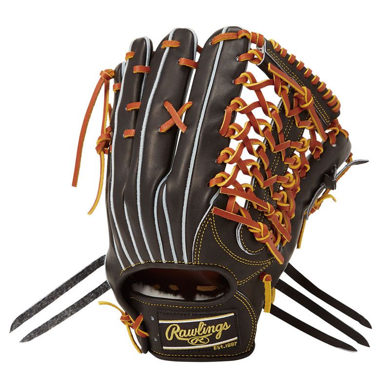 ローリングス Rawlings 硬式 HOH ジャパン R89 B 硬式用グローブ グラブ 25SS GH5HJR89、ブラック