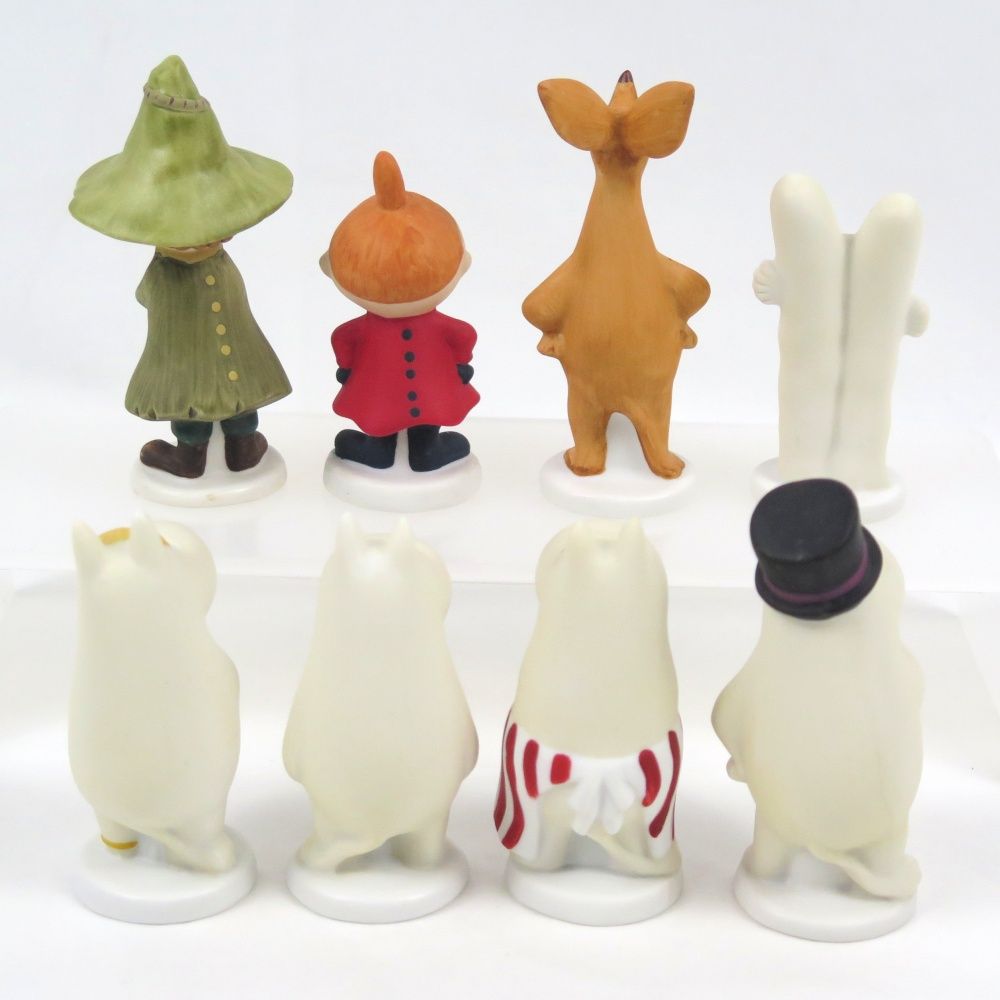 非売品 1000人限定をムーミン 陶製フィギュアセット ムーミン サークルKサンクス 1000体限定 非売品フィギュア 陶磁器