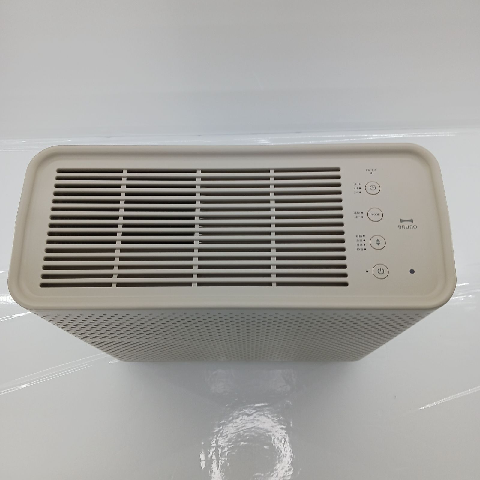 展示商品】 BRUNO ブルーノ コンパクトフロア空気清浄機 適用畳数 15畳