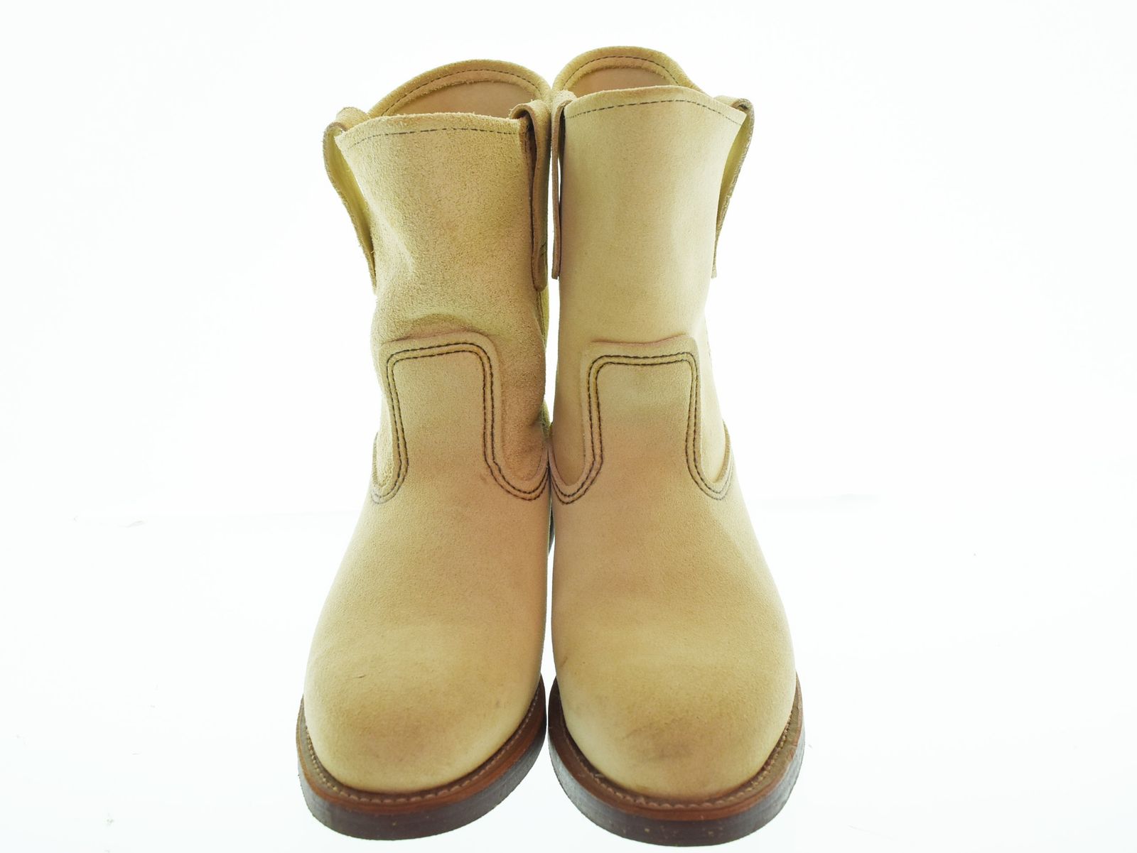 レッドウィング RED WING ECOS BOOT 8184 スエード メンズ靴 ブーツ ペコスタイプ ベージュ 28 cm 103 S 1389