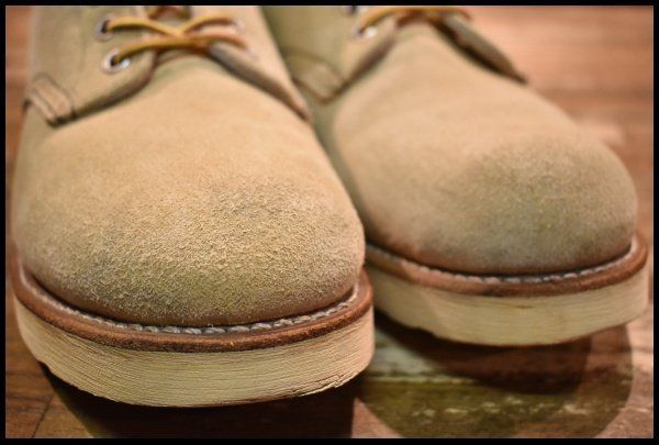  7.5 E 08年 レッドウィング 8167 スエード アイリッシュセッター ホーソーンアビレーン プレーントゥ ブーツ redwing FL 375 ワークブーツ ブーツ 革靴