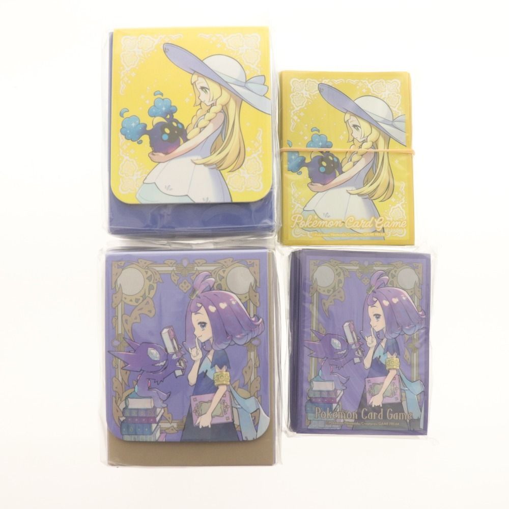 □ ポケモンセンター デッキケース&スリーブ/シールド 4点セット