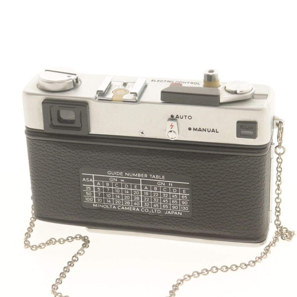 □ ミノルタ ハイマチック E フィルムカメラ レンズ MINOLTA ROKKOR-QF