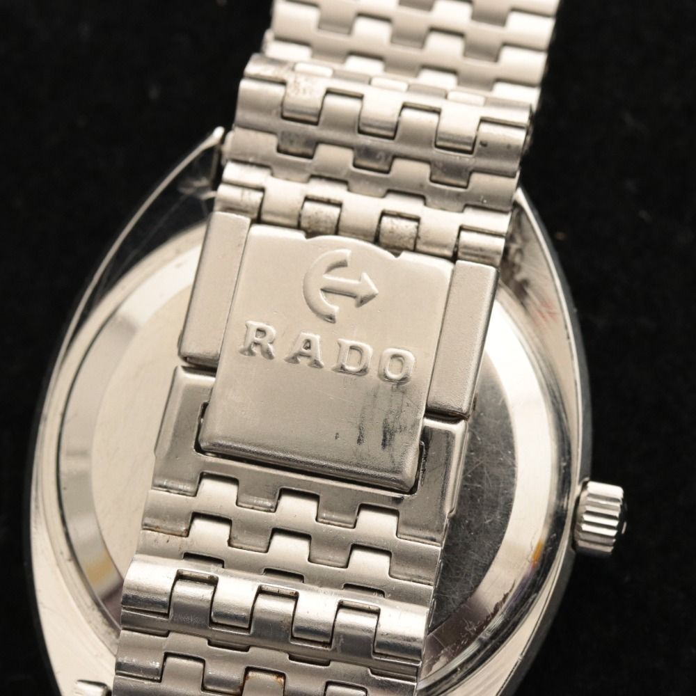  RADO ラドー 腕時計 シンプロン 手巻き 64 0 g メンズ シルバー 文字盤 ホワイト 手巻き時計 腕時計(アナログ)