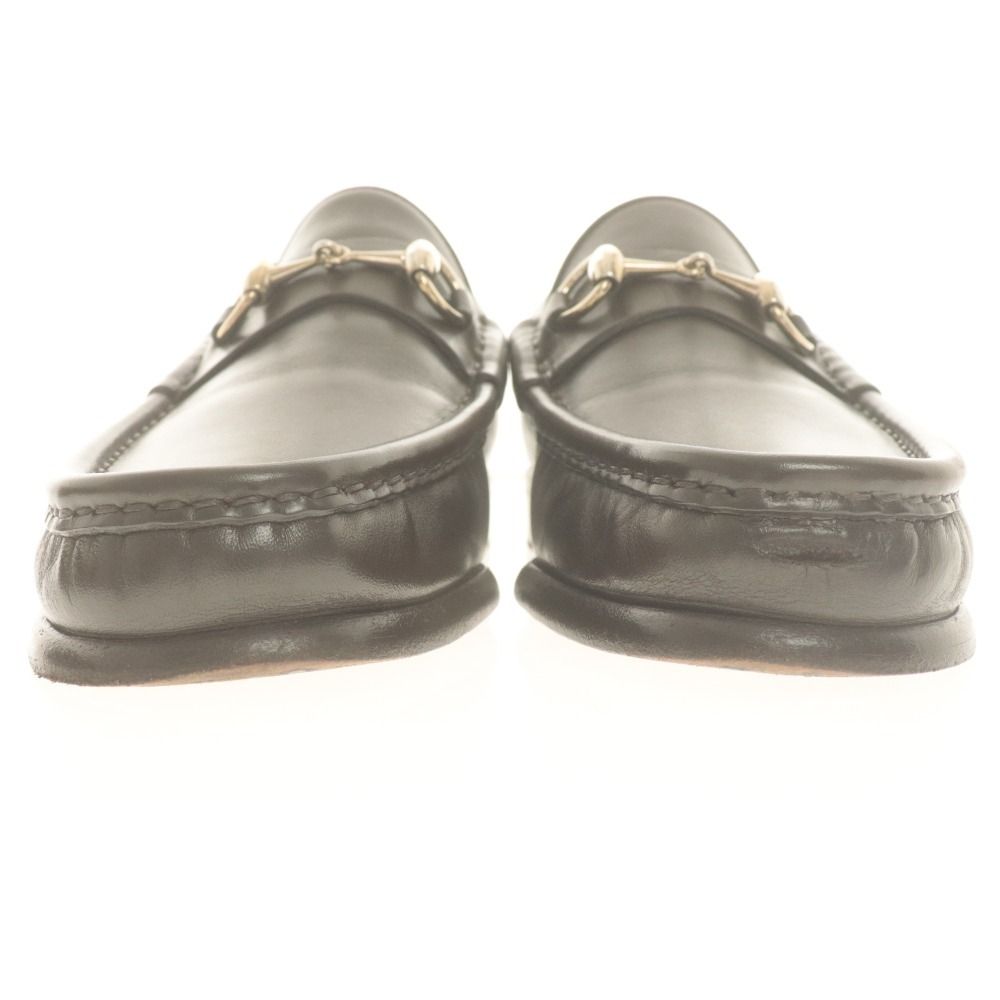  GUCCI グッチ ビジネスシューズ 015938 ホースビット 革靴 レザー ローファー イタリア製 41 E 25 5 cm相当 ダークブラウン 付属品付き ドレス ビジネスシューズ ブーツ 革靴