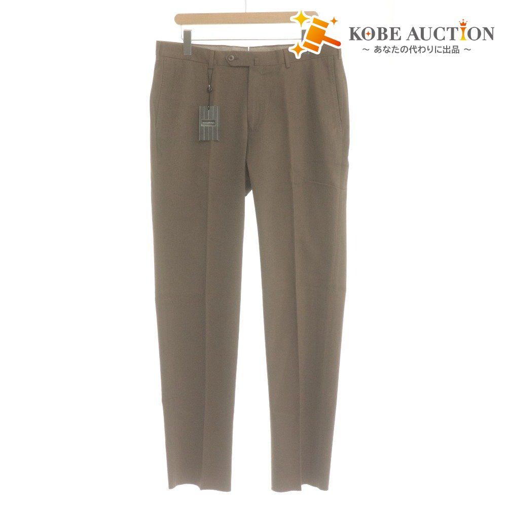 Ermenegildo Zegna エルメネジルド ゼニア チノパンツ ボトムス ストレッチ メンズ 52 XL相当 ベージュ タグ付き ♥
