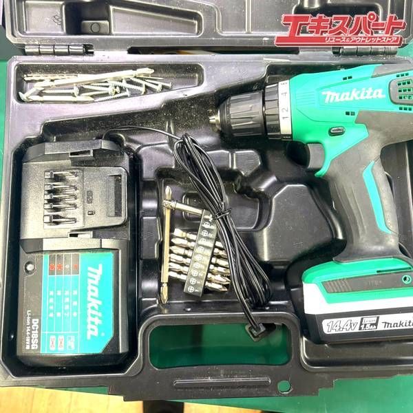マキタ makita MDF 347 D 14.4 V 充電式ドライバドリル バッテリ 充電器 おまけ 付き