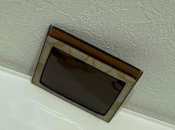 COACH コーチ カードケース CH 415 ライトカーキ ライトサドル CO 312