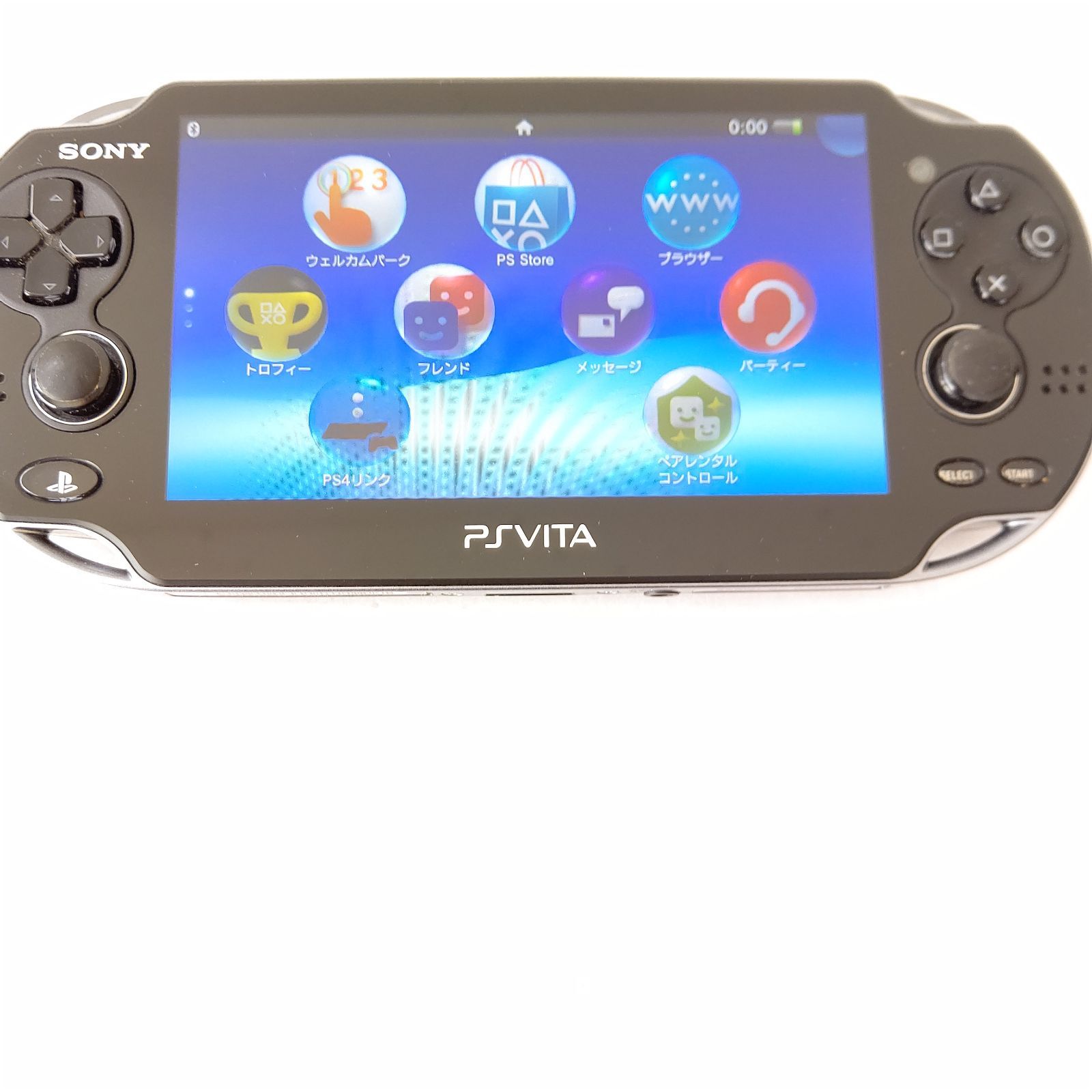  ソニー PSvita pch 1000 クリスタルブラック ゲーム機 本体 PS Vita(ヴィータ)