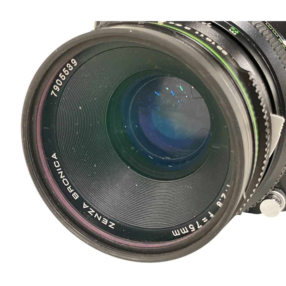 ZENZA BRONICA AE-II 中判カメラ 1:2.8 f=75mm 中判レンズ 撮影機材