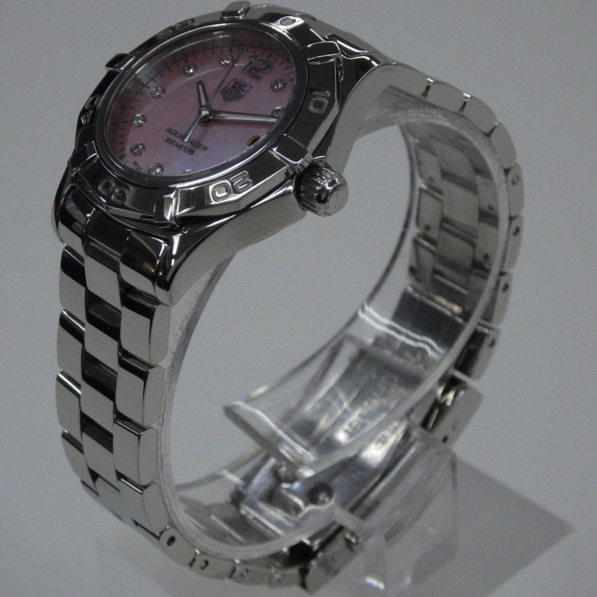 TAG HEUER タグホイヤー アクアレーサー 300M ピンクシェル文字盤 10P