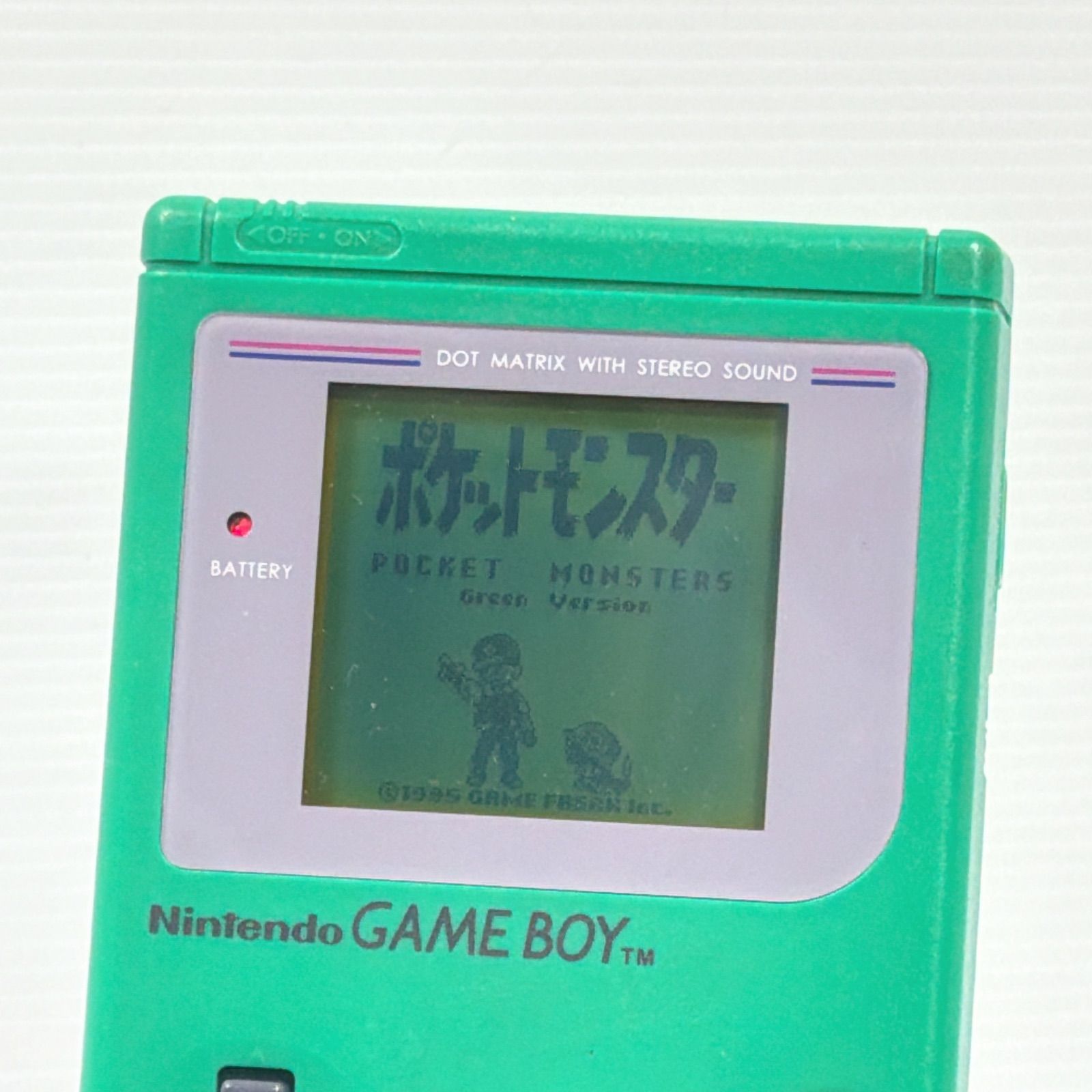 Nintendo　ゲームボーイブロス　グリーン　極美品　任天堂　ゲーム機　初代 ゲームボーイブロス グリーン 外装美品 ニンテンドー Nintendo Gameboy