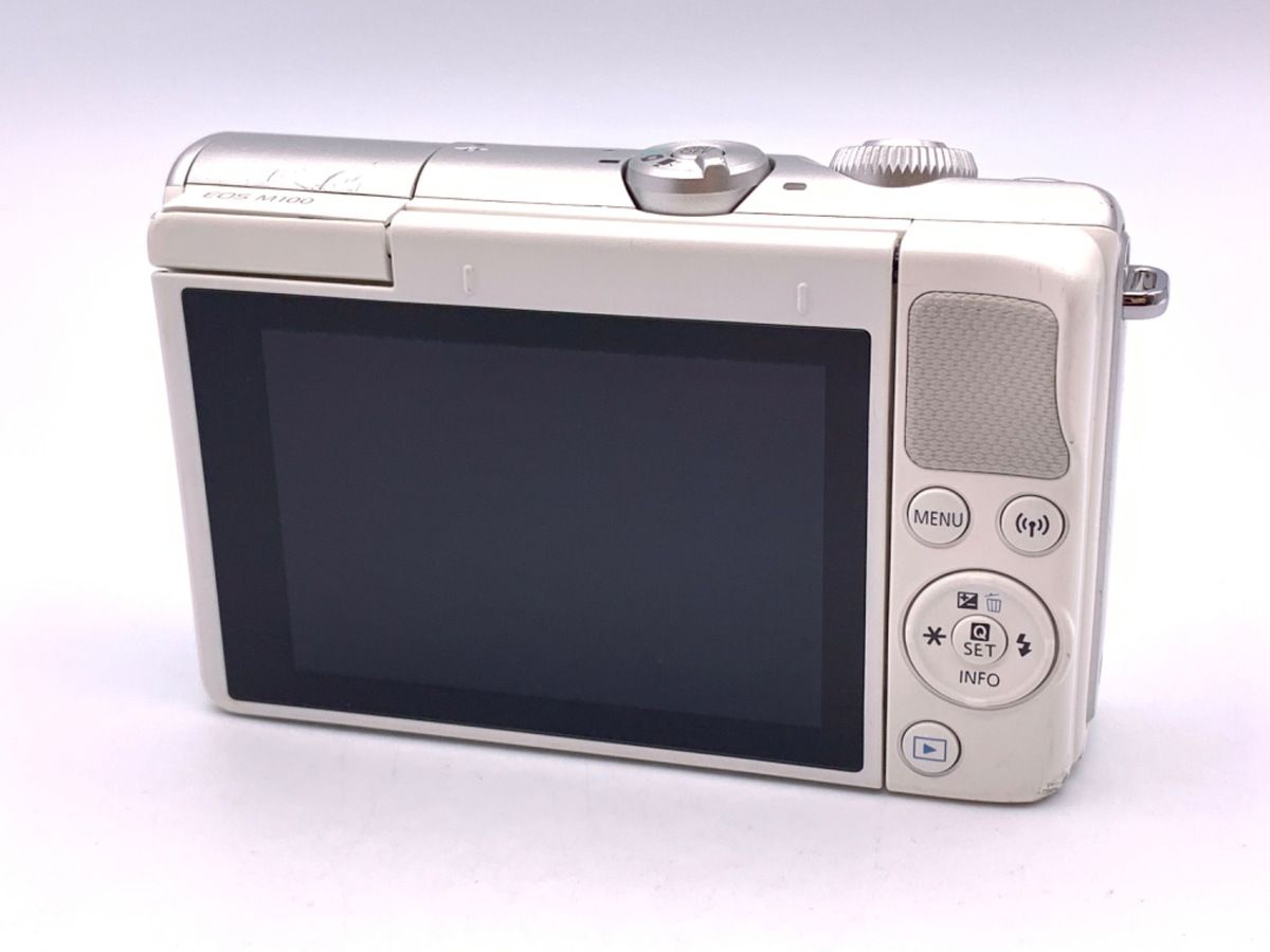 並品 キヤノン EOS M 100 ボディ ホワイト