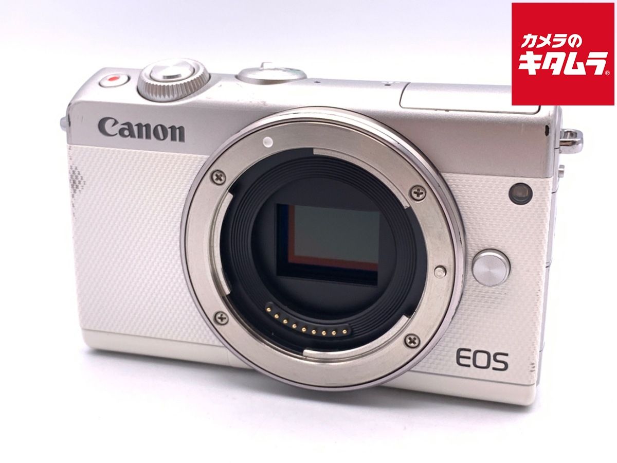 並品 キヤノン EOS M 100 ボディ ホワイト