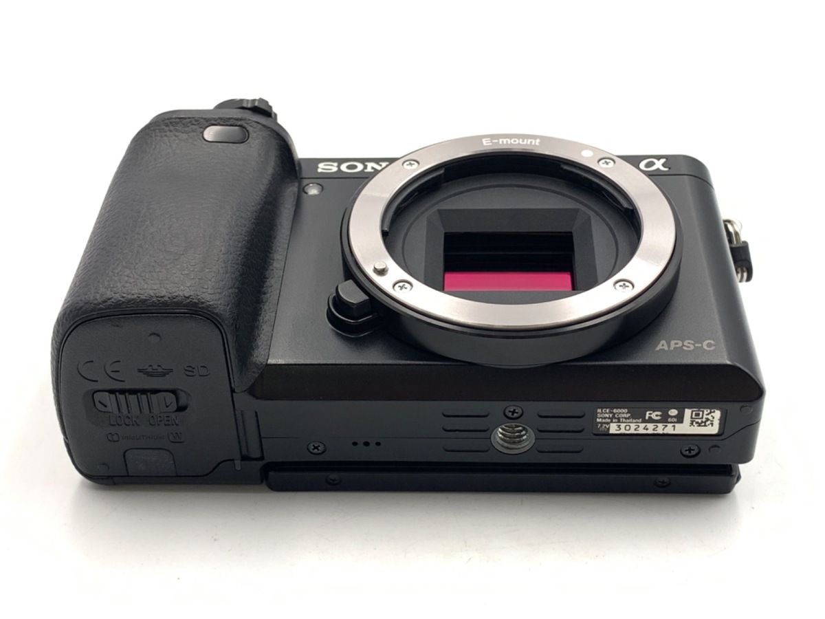 中古】 【並品】 ソニー α6000 ボディ ブラック [ILCE-6000 B] - メルカリ