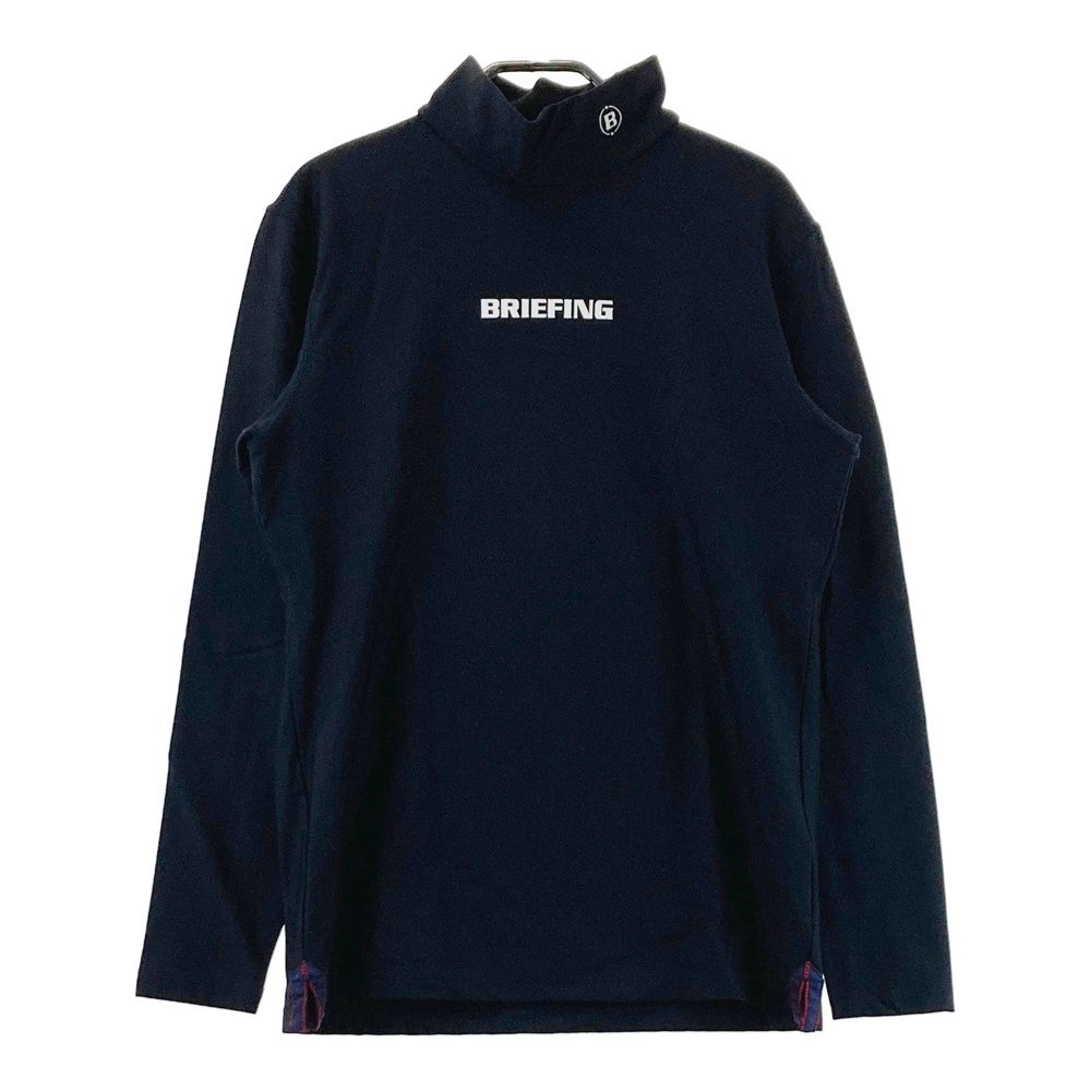 サイズ M GOLF ブリーフィング ハイネックスウェット ブラック系 ゴルフウェア メンズ ストスト