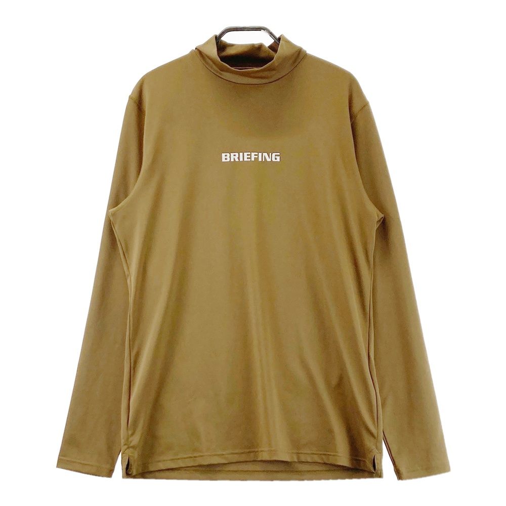 サイズ：M BRIEFING GOLF ブリーフィング ハイネック長袖Tシャツ