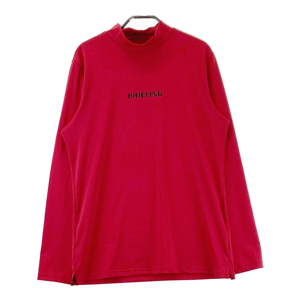 サイズ：M BRIEFING GOLF ブリーフィング ハイネック長袖Tシャツ