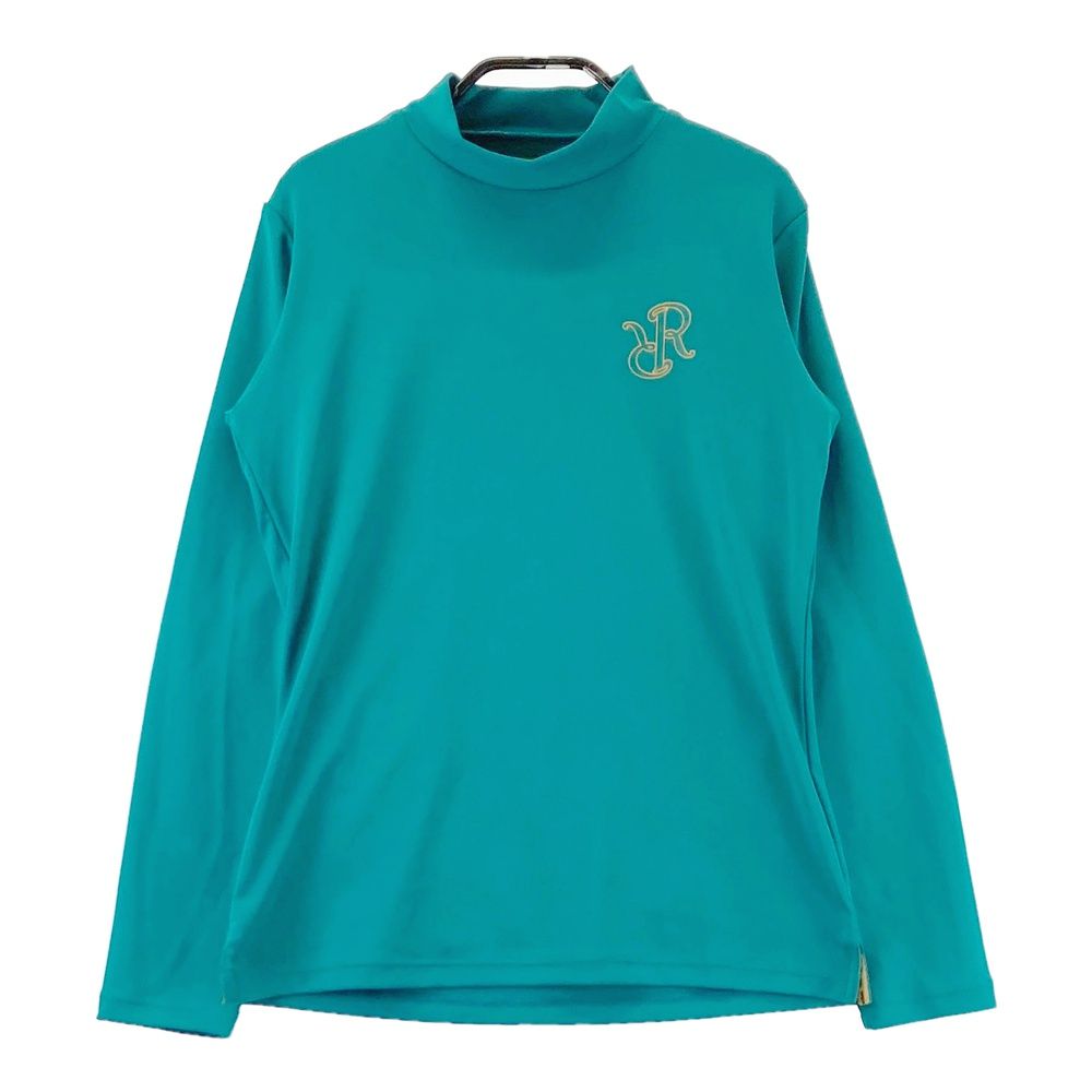 サイズ S レザレクション ハイネック 長袖Tシャツ グリーン系 ゴルフウェア レディース ストスト
