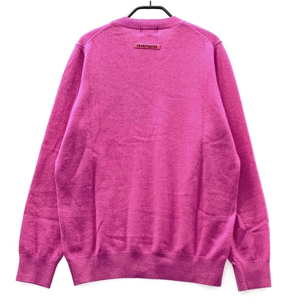 サイズ：5 PEARLY GATES パーリーゲイツ 2023年モデル カシミヤ ニット