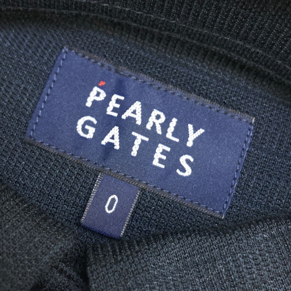 サイズ：0 PEARLY GATES パーリーゲイツ 2024年モデル 長袖ポロシャツ