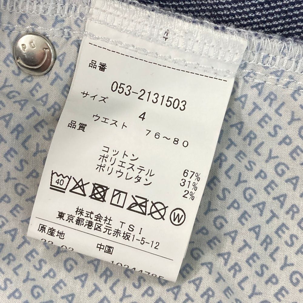 サイズ：4 PEARLY 公式 GATES パーリーゲイツ 2023年モデル ストレッチ